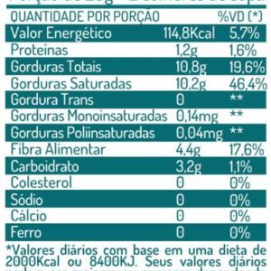 Leite de Coco Vegano granel em Pó Puro 200g