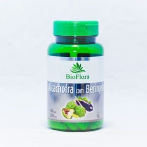 Alcachofra com Berinjela 500mg 60caps Bioflora