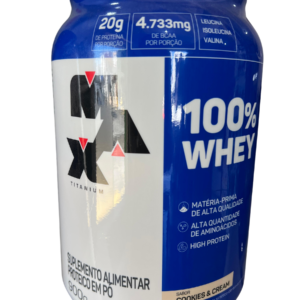 Whey 100% 900g Max Titanium