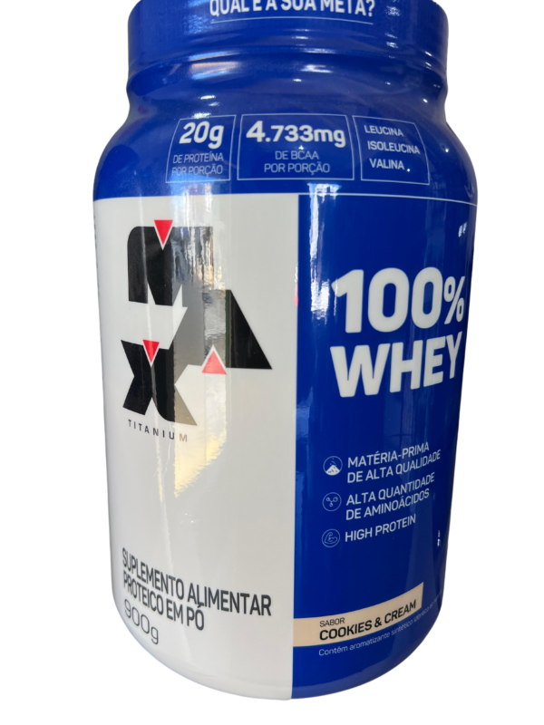 Whey 100% 900g Max Titanium