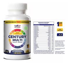 Multivitamínico Century Multi Vitgold 130 + 20 comprimidos Importado