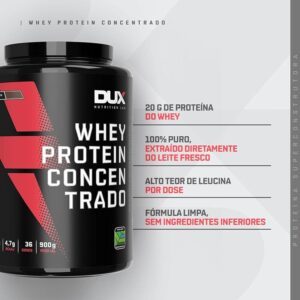 Whey Protein Concentrado 900g – Dux Nutrition