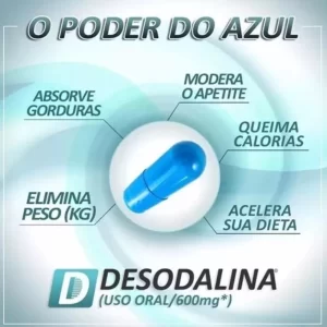 Desodalina 600mg suplemento 60 cápsulas – Sanibras