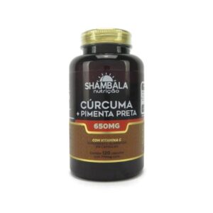 Cúrcuma com Pimenta Preta 120 caps Shambala