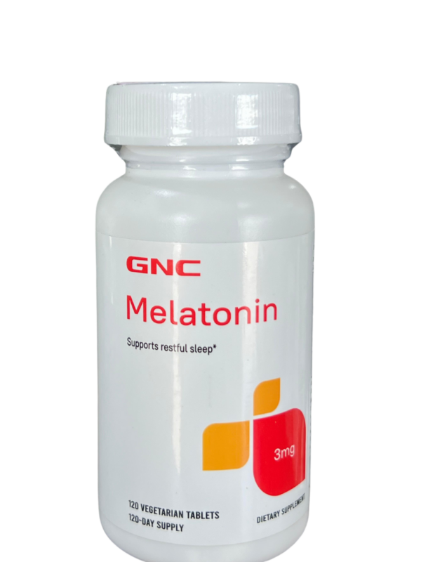 Melatonina 3mg 120 caps GNC importado