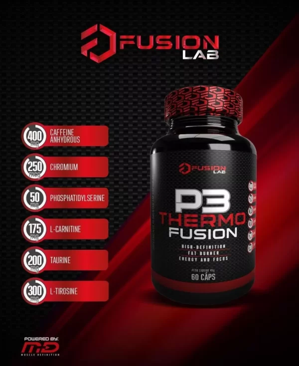 P3 Thermo Fusion 60 caps MD - Image 4